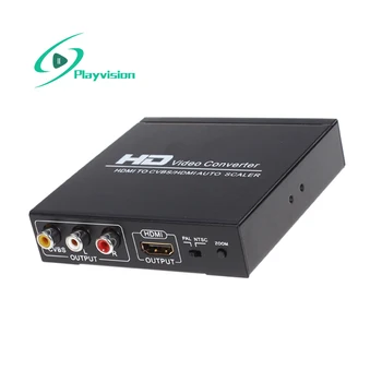 

Hdmi to Hdmi and Cvbs Video Converter Support Ntsc and Pal Two Standard TV Formats Applied to Stb Xbox360 Ps3 Hd Players