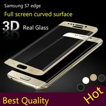 Mocolo 3D Curved Full Cover 9H Tempered Glass Screen Protector For Samsung Galaxy S7 Edge g9350