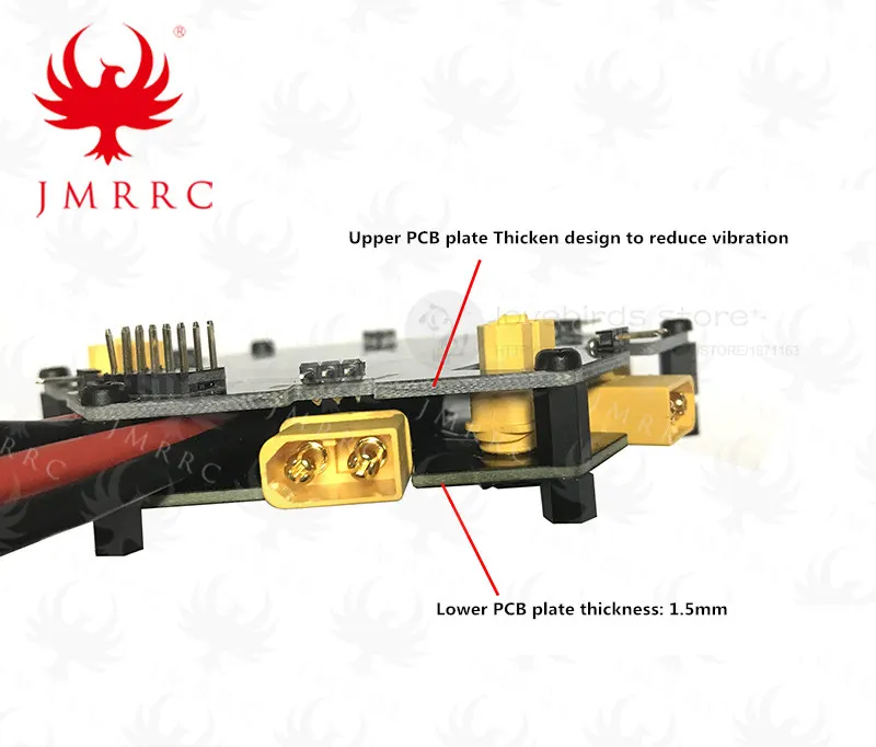 JMR PDB200 6 12S модуль управления распределением мощности с высоким током для DIY