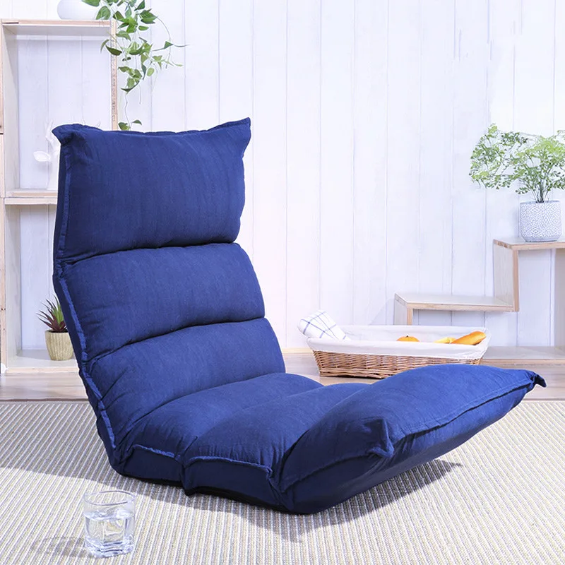 Сон шезлонг японский стул без ножек Гостиная мебель для отдыха японский диван кресло 5 положение регулируется полулежащий шезлонг Lounge кушетка
