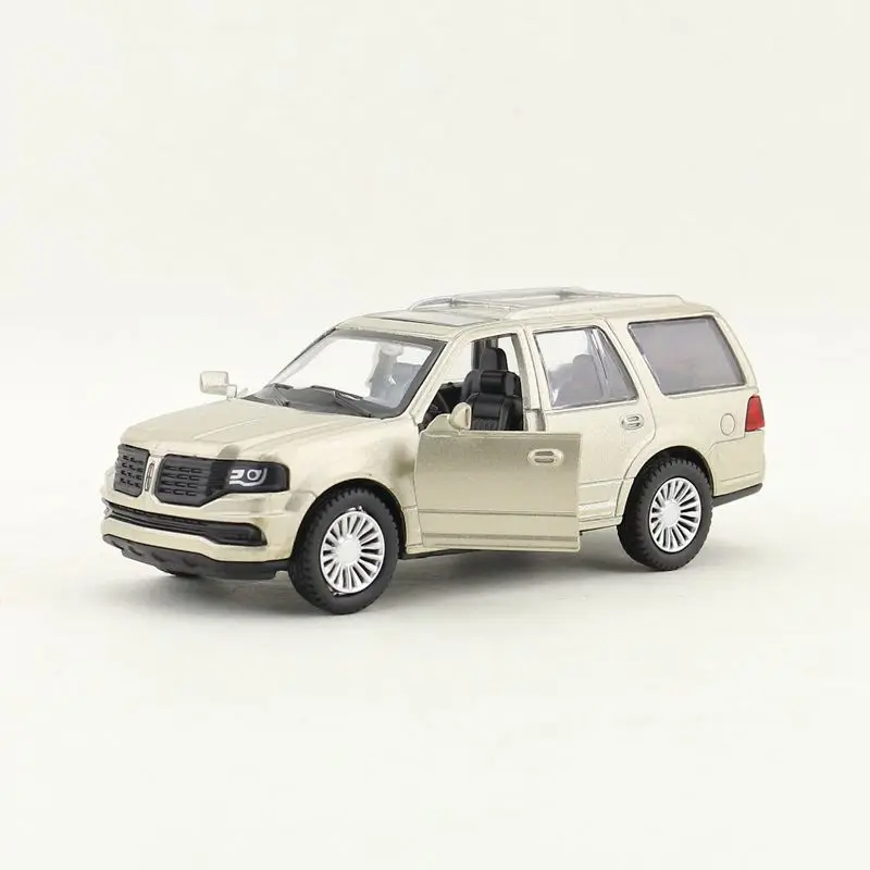 Коробка Подарочная модель, высокая имитация 1:43 сплава оттягивать Lincoln Navigator SUV, оригинальная упаковка, игрушек