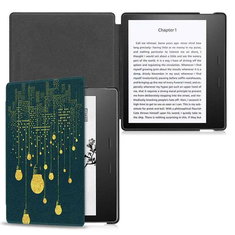 

Aroita All-new Fashion Printed Case for 7" Kindle Oasis 2 (9th Generation) E-book with Auto Wake/Sleep Kindle Oasis2 Cover