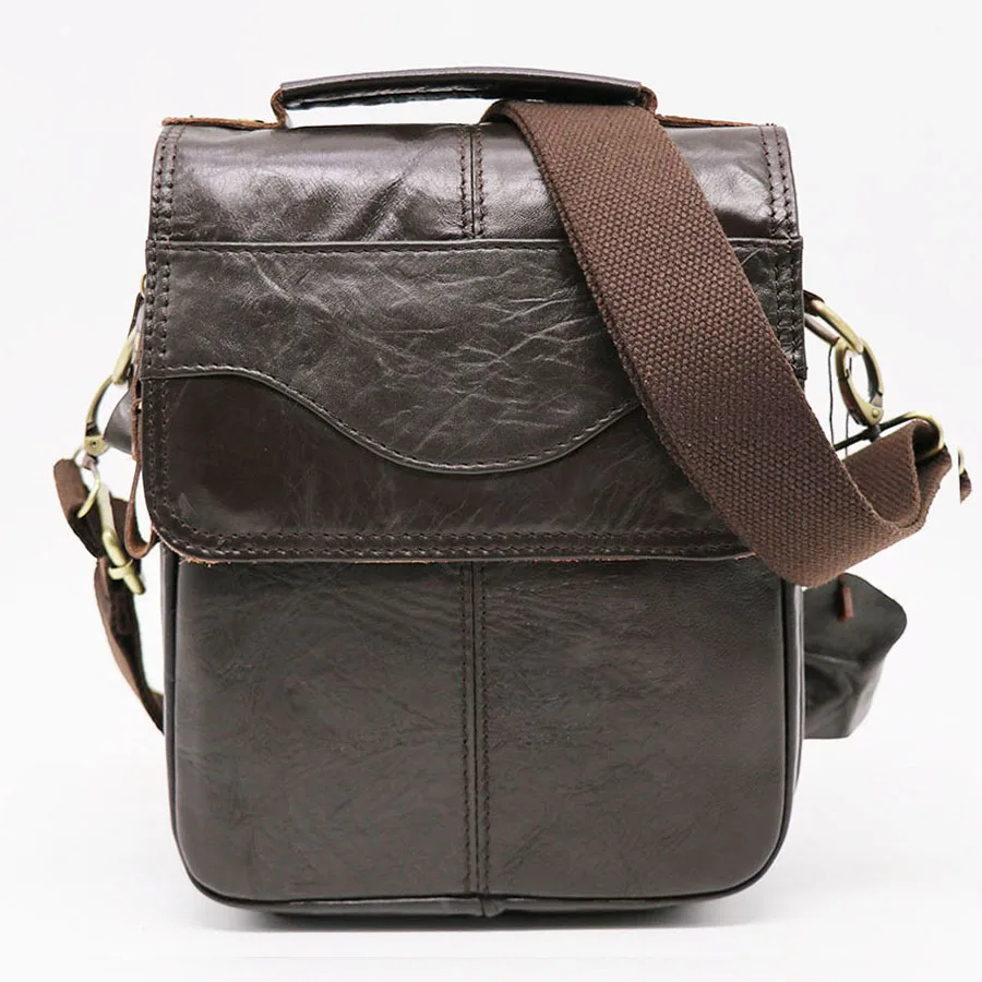 Genuine Leather 8' Casual Handbag Men's Crossbody Shoulder Bag Male Cowhide Messenger Bag Handle Pack For Cell Phone Wallet Genuine Leather 8' Casual Handbag Men's Crossbody Shoulder Bag Male Cowhide Messenger Bag Handle Pack For Cell Phone Wallet
