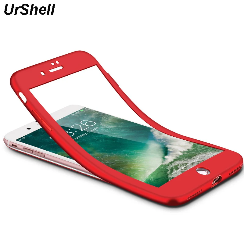 Роскошный 360-градусный чехол для телефона iPhone X 8 7 6 6S Plus XR XS MAX противоударный