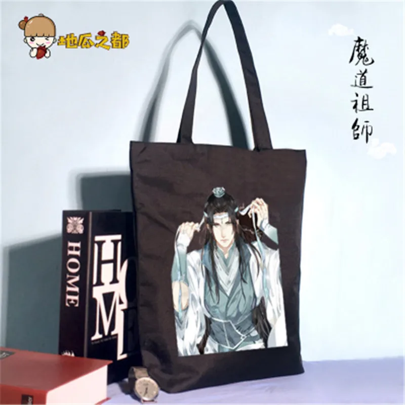 New Japan Anime Grandmaster of Demonic Cultivation Shoulder Bag Handbag Canvas Bag Storage Bag Gifts