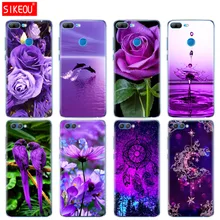 Силиконовый чехол для телефона Huawei Honor 10 V10 3c 4C 5c 5x 4A 6A 6C pro 6X 7X 6 7 8 9 LITE infinity on фиолетового цвета(China)