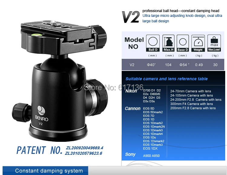 Benro C2692TV2 Tripod 05