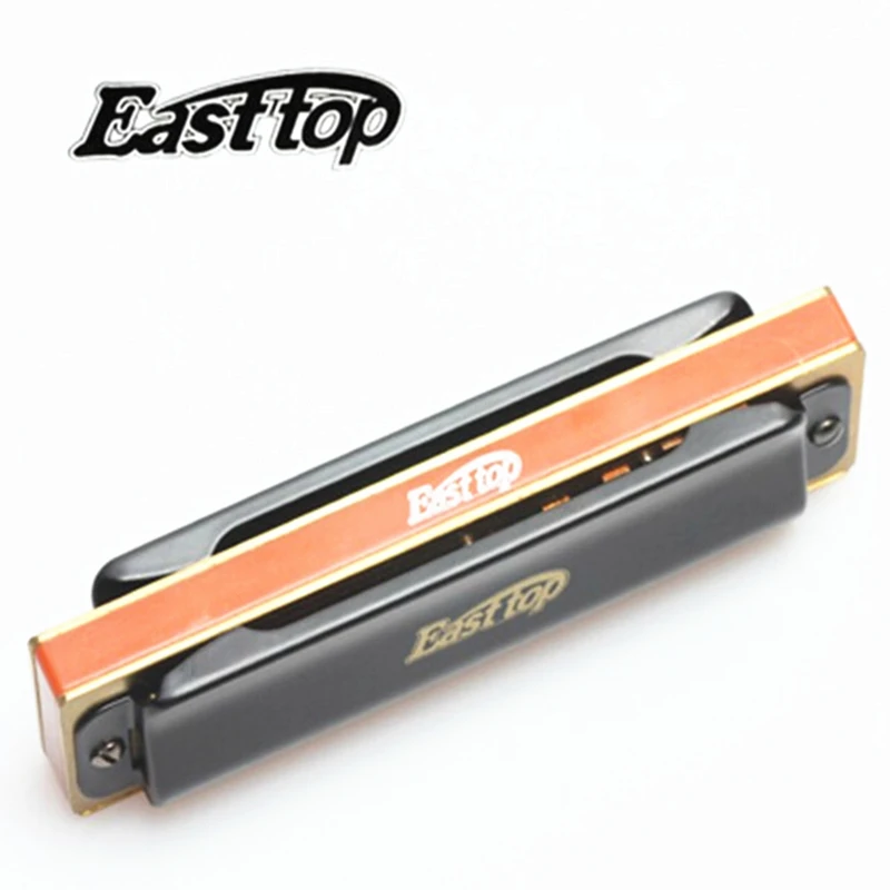 Easttop 10 Hole Harmonica Man Blues Harp Key of C Mouth Ogan Diatone Instrumento Musicais для подарка музыкальному