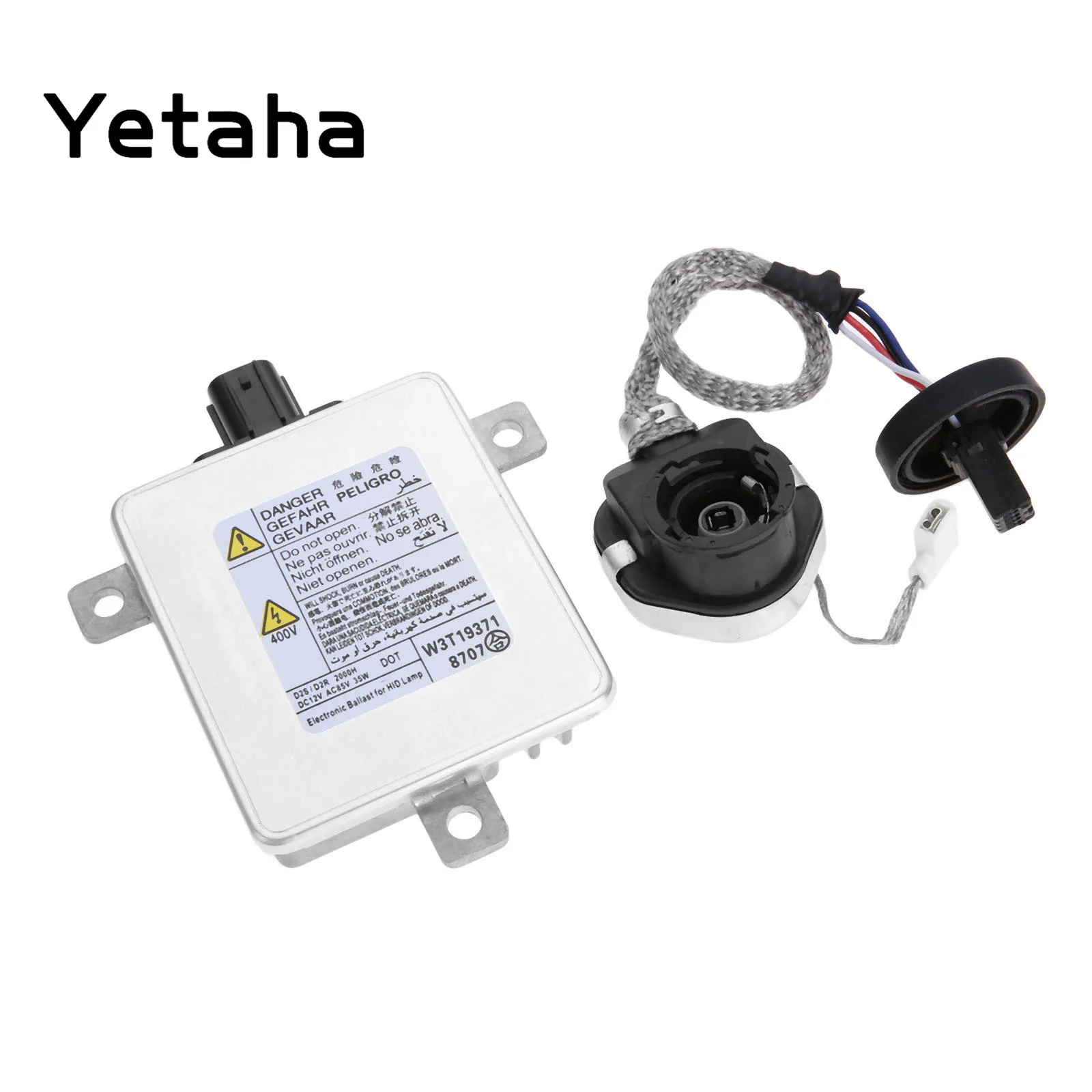 

Yetaha DC 12V W3T19371 Xenon HID Headlight Ballast With Igniter Control Unit Starter D2S D2R For Honda Mitsubishi Mazda Acura