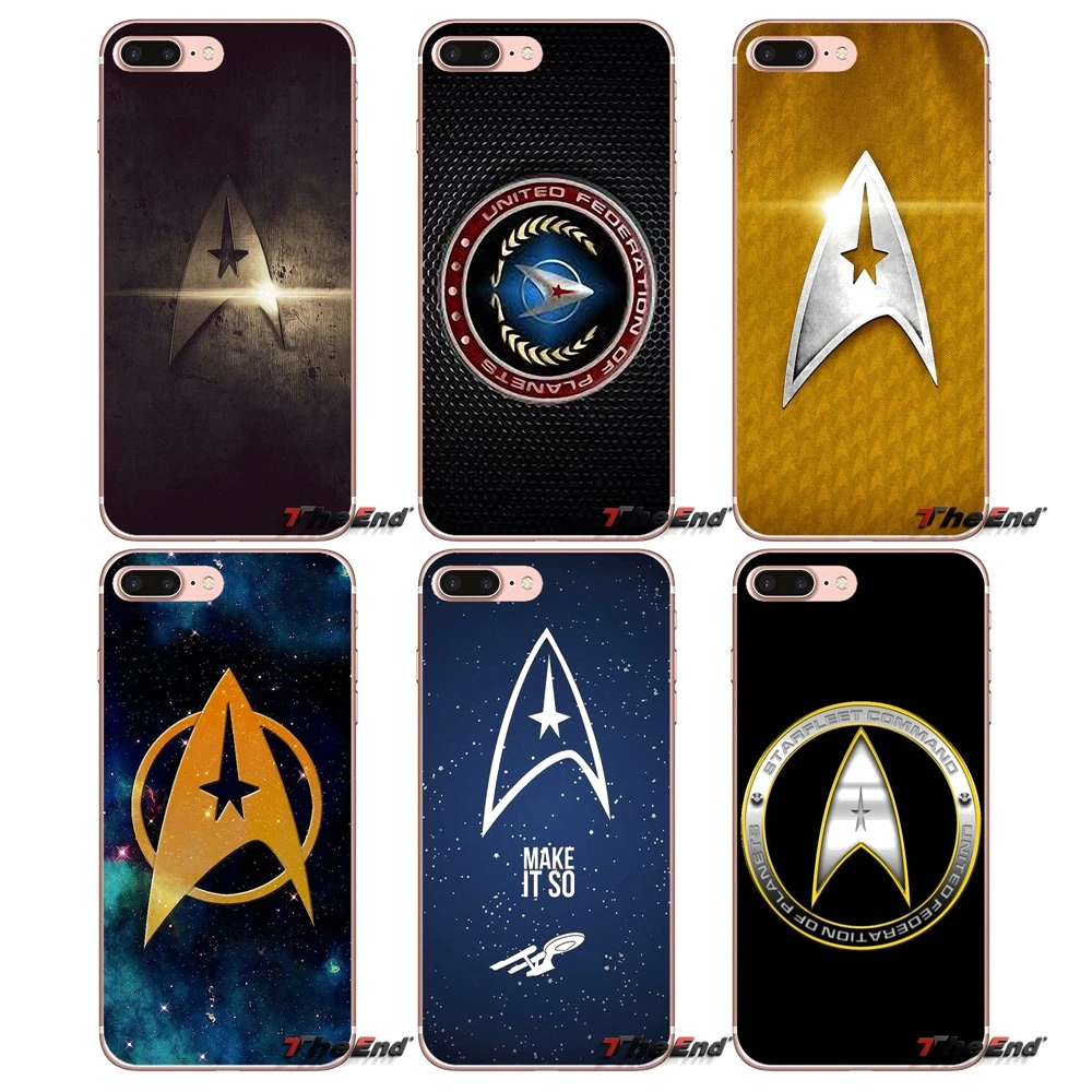 

Case For iPhone X 4 4S 5 5S 5C SE 6 6S 7 8 Plus Samsung Galaxy J1 J3 J5 J7 A3 A5 2016 2017 Star trek star logo watercolor jigsaw