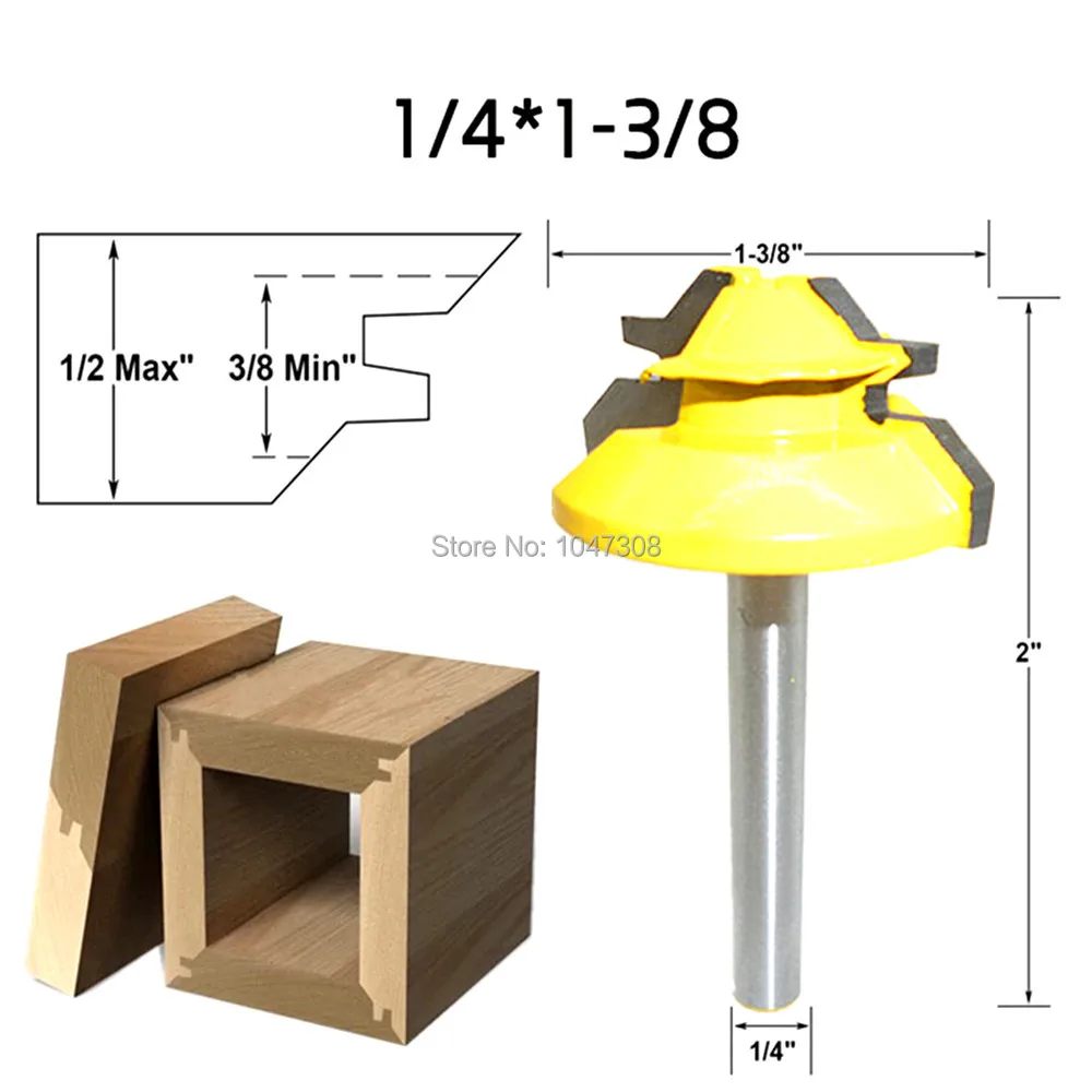 Router Bits 45 Degree