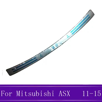 

Fit For Mitsubishi ASX High Quality Stainless Steel Rear Bumper Protector Sill Plate 2011 2012 2013 2014 2015 Auto Accessories