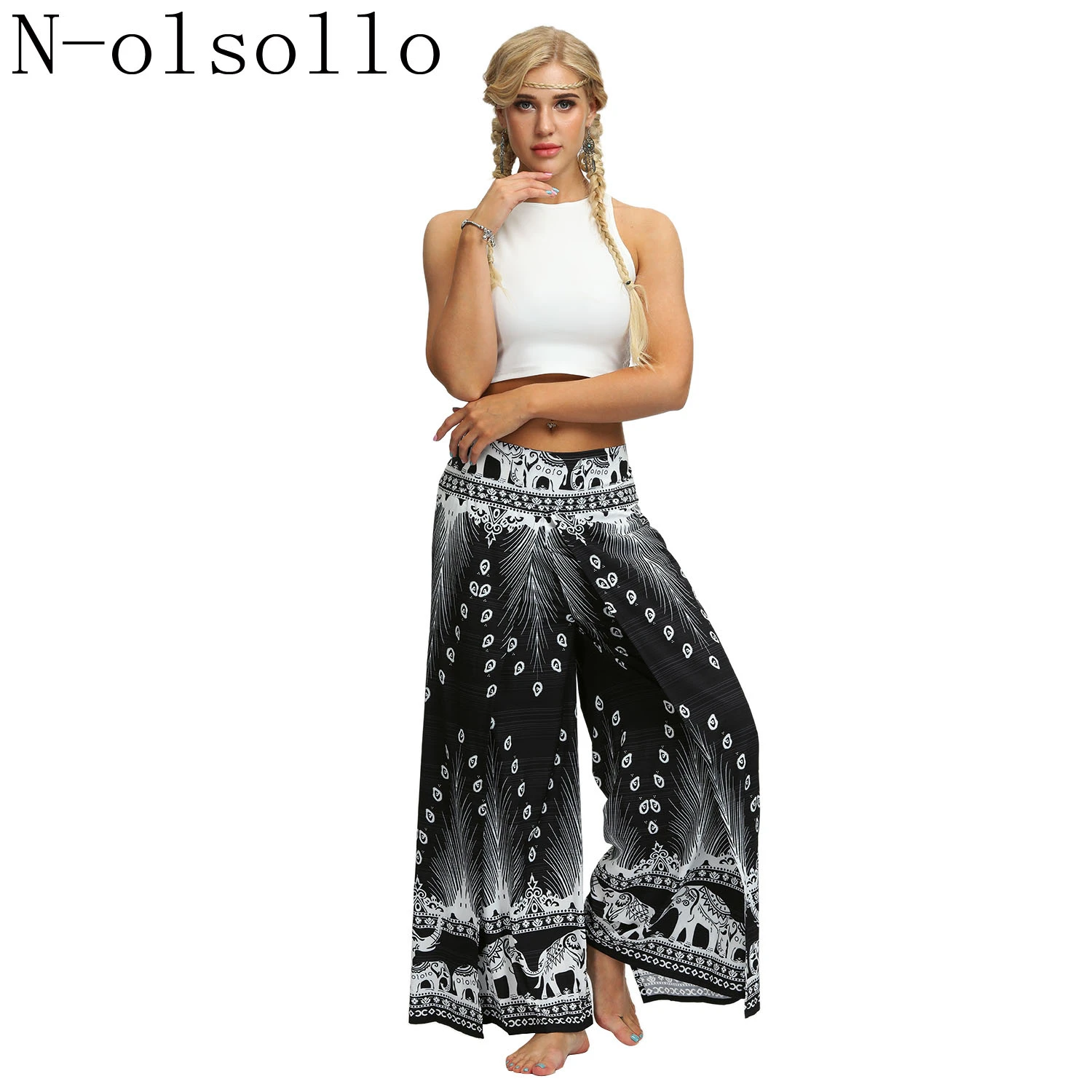 high waisted elephant pants