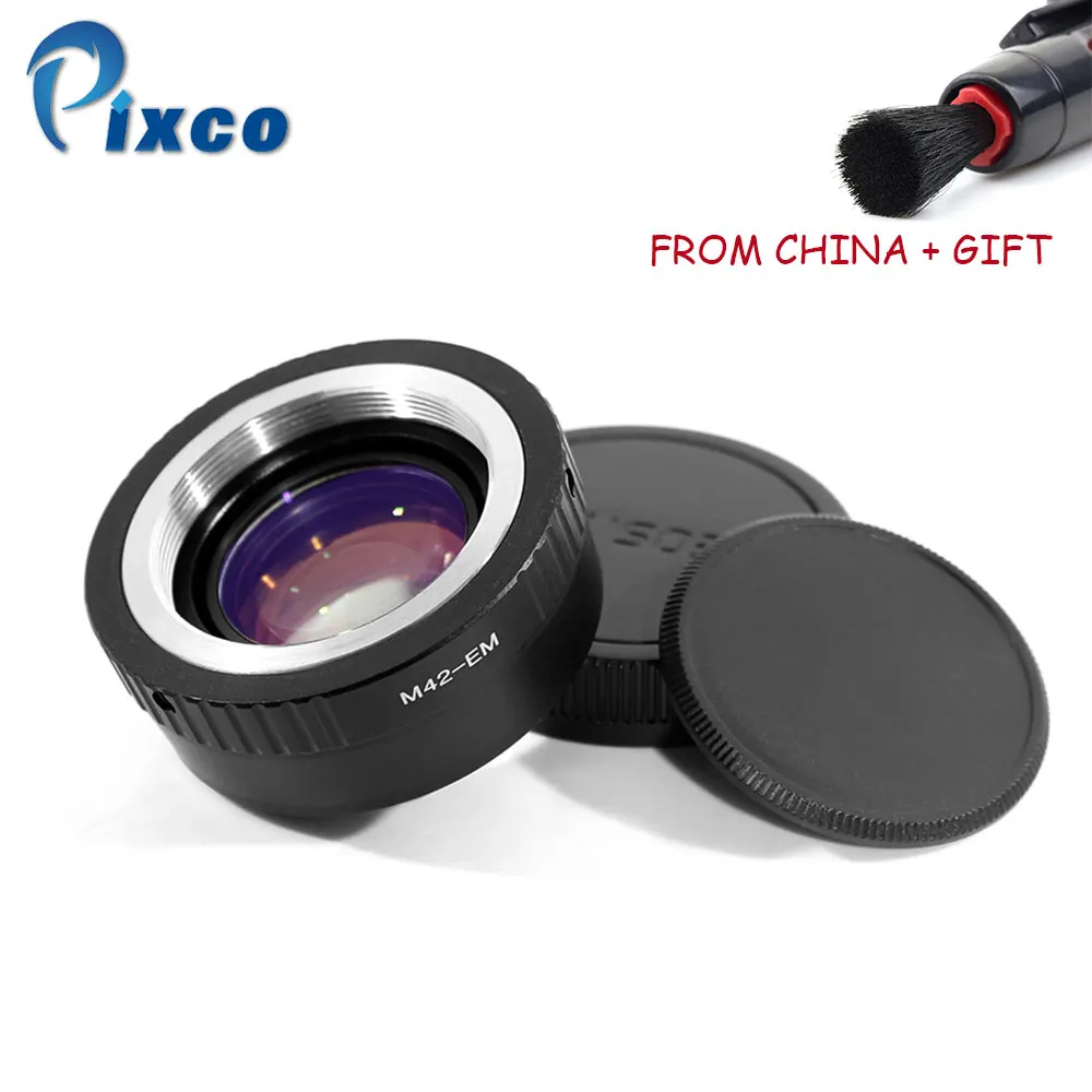 Усилитель скорости Pixco адаптер фокусного объектива для M42 подходит Canon EOS M Прямая