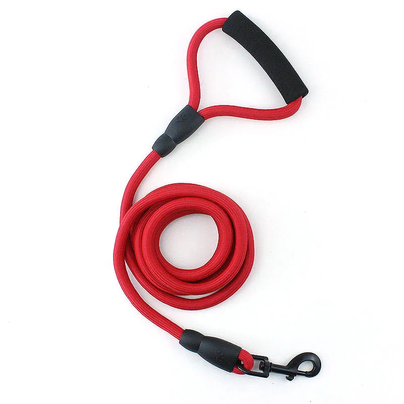 Dog Leash  for Small Medium Large Dogs Rainbow Color Weave Nylon Pet Dog Traction Rope Training Leashes Dog Accessories