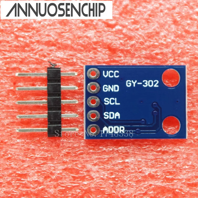 Новый цифровой светильник BH1750FVI модуль датчика интенсивности для Arduino AVR 3 в 5 GY302