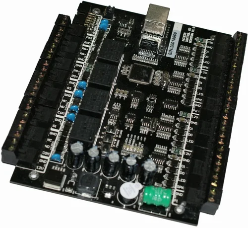 

TCP/IP 2-door ACCESS Control Panel with Smart Card System Management Software