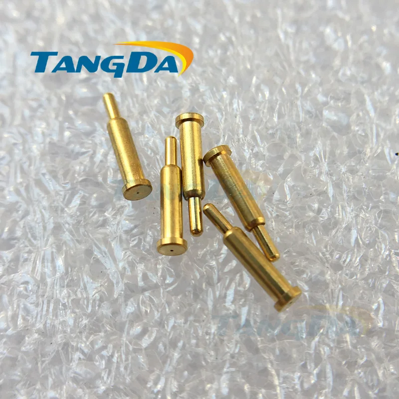 

Tangda 1000 шт. 2*8,5 мм D 2*8,5 пружинный зонд PCB тестовый штырь Высокоточный направляющий позиционный штырь Pogo штырь для зарядки разъема A.
