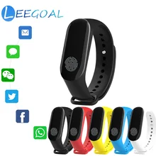 M3 смарт-браслет Bluetooth носимые устройства Push Message напоминание кровяное давление браслет для IOS и Android