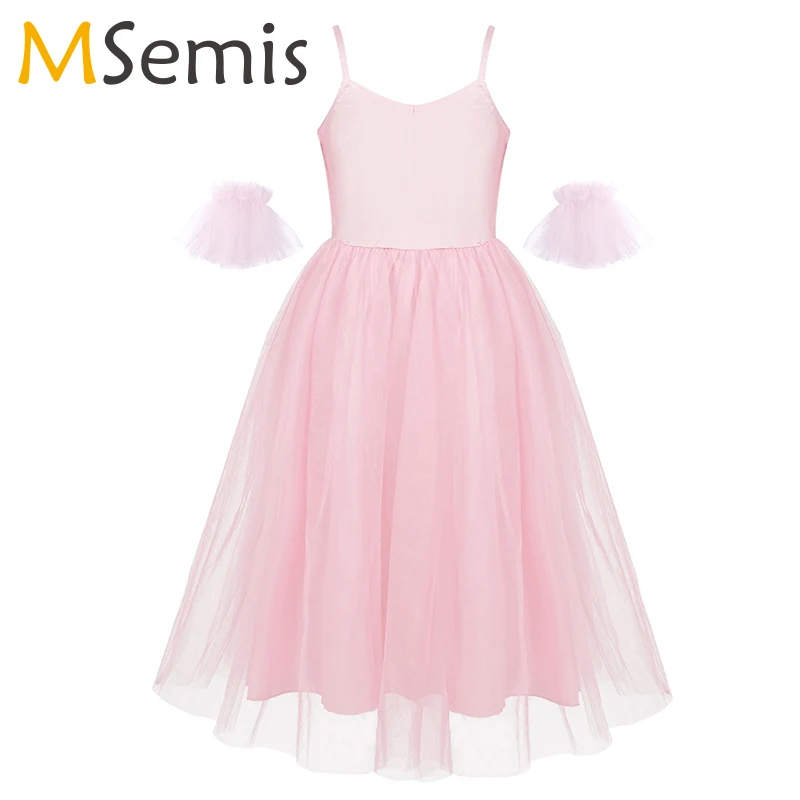 Балетное платье для танцев девочек романтичное балетное пачка на тонких