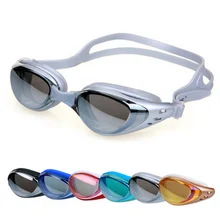 20016 New Arrival Unisex Adult Coating Mirrored Sport Water Sportswear Anti Fog Anti UV Waterproof Swimming Goggles Glasses