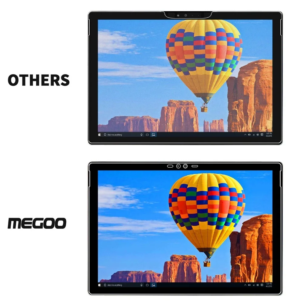 MEGOO Surface Book 2 защита экрана из закаленного стекла совместима с microsoft Surface Book/Book 2 13,5 дюйма