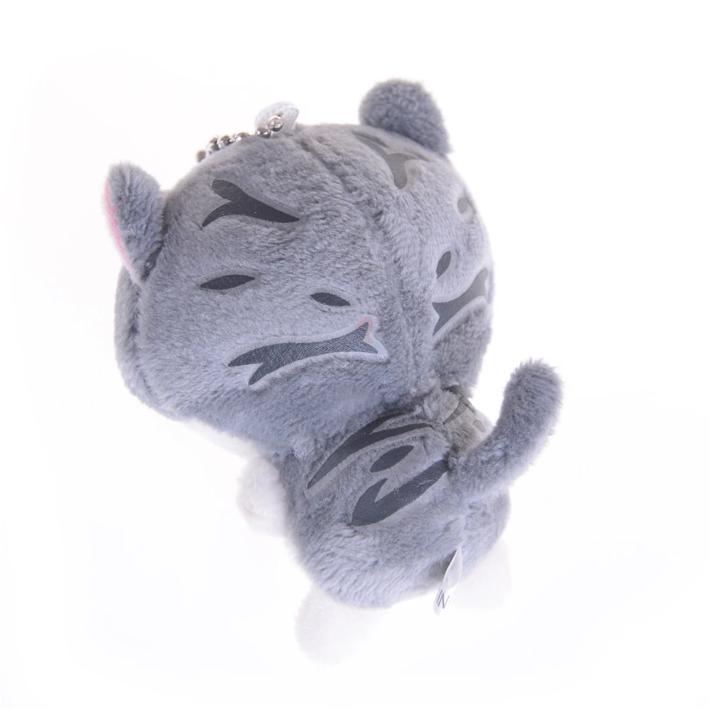 8 см милая кошка строительные игрушки коллекция Meow маленькие мягкие