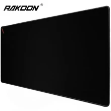 Rakoon большой размер игровой коврик для мыши Противоскользящий натуральный резиновый ПК компьютерный коврик для мыши для игр настольный коврик запирающийся край для CS GO LOL DOTA
