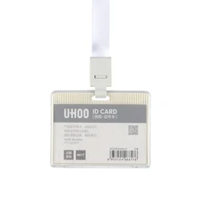 1 шт акриловый держатель карты для сотрудника именной Обложка на удостоверение личности металла сертификат идентификации знак