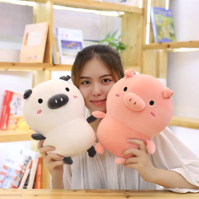 Kawaii свинья плюшевые игрушки мягкие животные Розовая Свинья плюшевые подушки день рождения подарки Детские игрушки