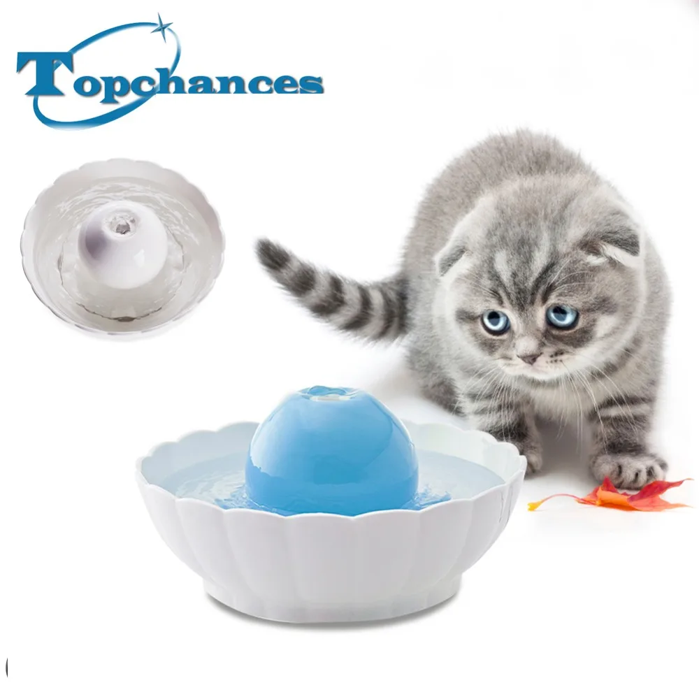 bilder für Hohe Qualität Neueste Automatische Elektrische 2.1L Pet Brunnen Hund Katze Trinken Keramikschale Ball Brunnen bilder für Hohe Qualität Neueste Automatische Elektrische 2.1L Pet Brunnen Hund Katze Trinken Keramikschale Ball Brunnen