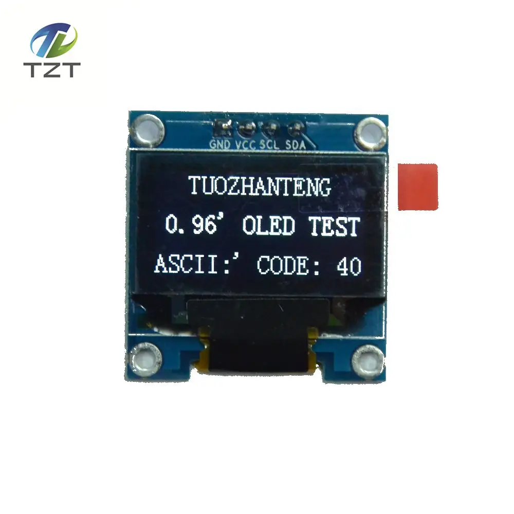Модуль органического светодиода 0 96x0 96 белый и синий цвета 1 шт.|oled display module|display