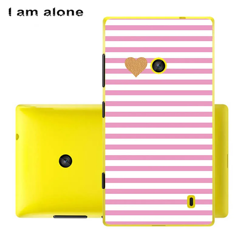 Чехлы для телефонов I am alone для microsoft Nokia Lumia 520 4,0 дюйма, мягкий ТПУ мобильный Модный Цветной чехол для Nokia 520 - Цвет: Soft TPU HH62