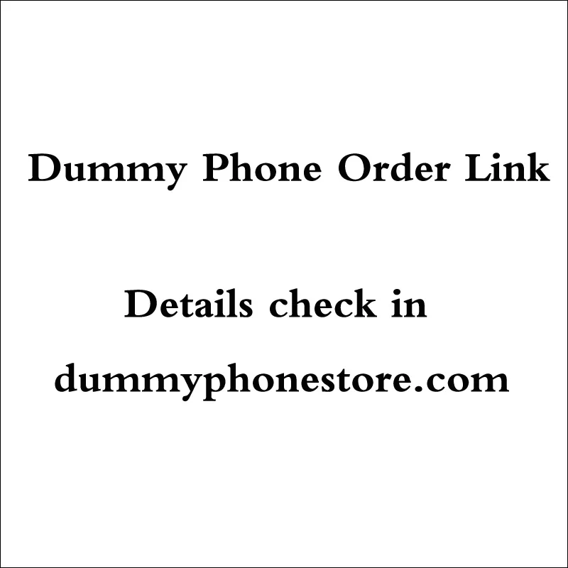 

Dummy Phone High Quality Non-Working Dummy Exhibit Model Order link