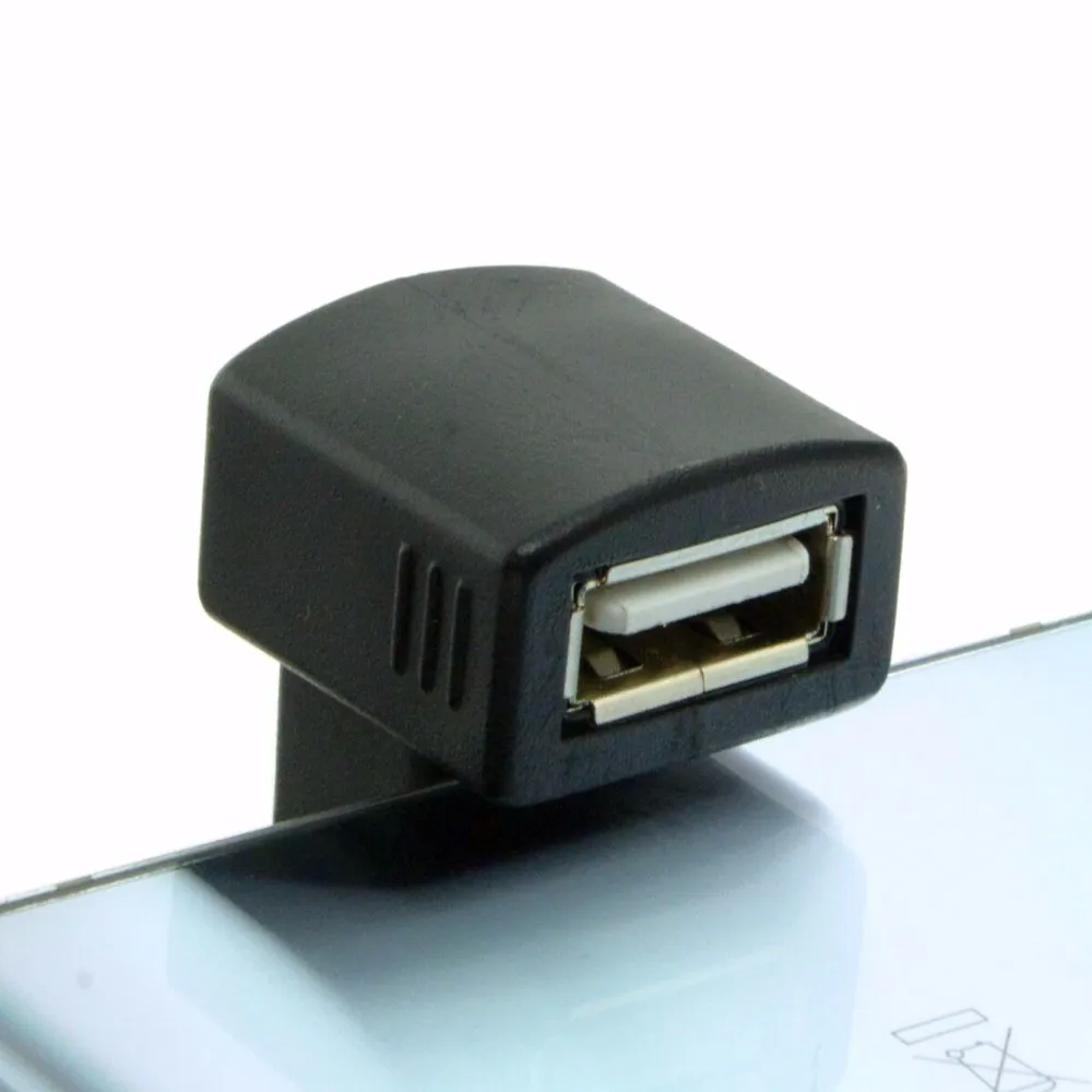 180 градусов вверх и вниз прямоугольный V8 Micro USB OTG к 2 0 Женский удлинитель адаптер
