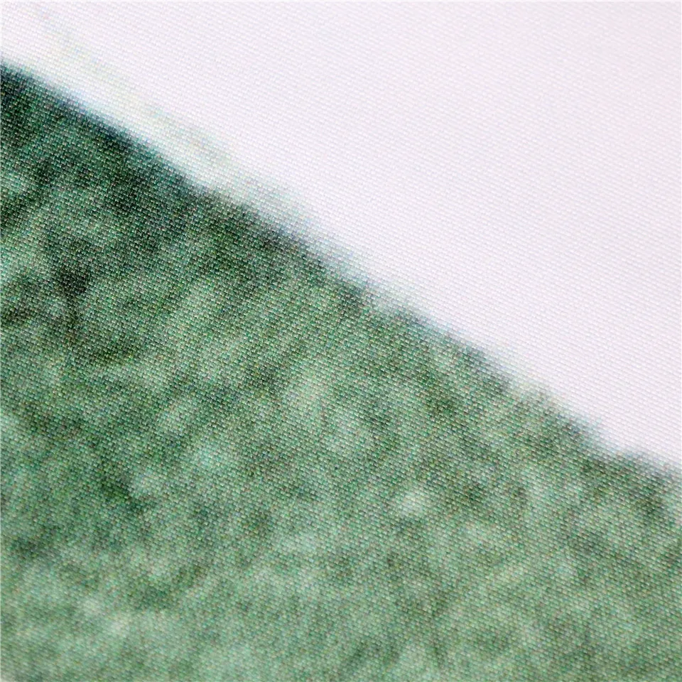BeddingOutlet в форме цветов Чехол листья Подушка Чехол тропические растения Постельное белье 2 шт., цвета: красный, зеленый, наволочка 50 см х 90 см