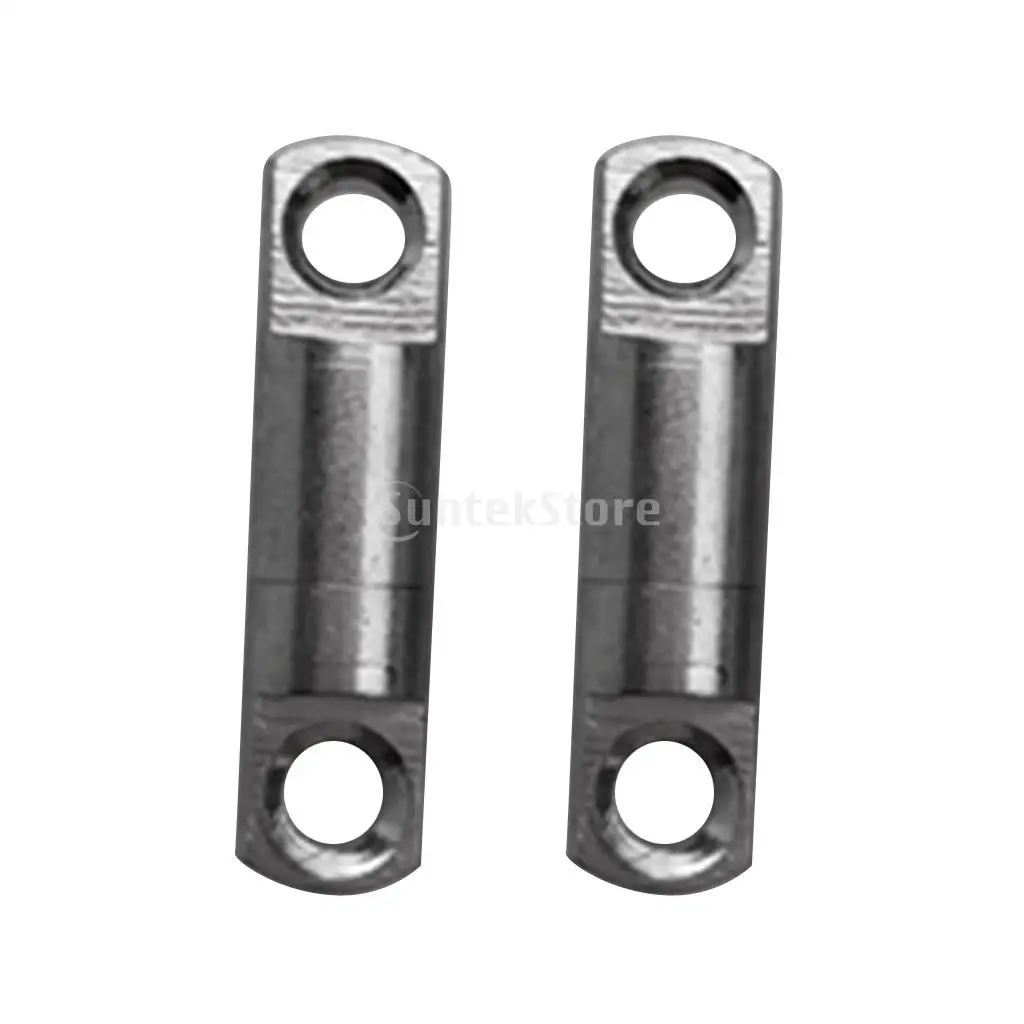 Pack 2 Stainless Steel Scuba Diving Diver Finger Reel Spool Line Double Swivels - Prevent Line Twisting