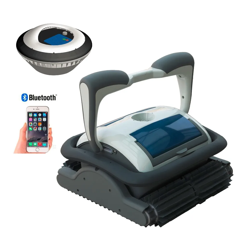 Bluetooth Controle Via Smart Phone, Self-diagonstic, Draadloze Cleaner Drvien Door Drijvende Batterij Zwembad Cleaner 3110 Bluetooth Controle Via Smart Phone, Self-diagonstic, Draadloze Cleaner Drvien Door Drijvende Batterij Zwembad Cleaner 3110