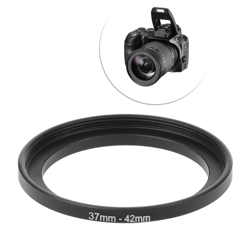 37mm To 42mm Metal Step Up Rings Lens Adapter Filter Camera Tool Accessories New