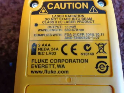 Мультиметр Fluke, быстрая 411D цифровой лазерный дальномер 30 м