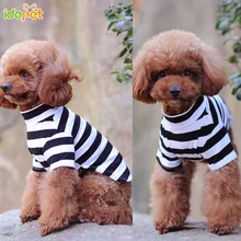Собачья одежда в полоску, рубашки для собак для маленьких и средних собак, осенняя одежда для домашних животных для йоркширов, чихуахуа, одежда для собак 8d35Q