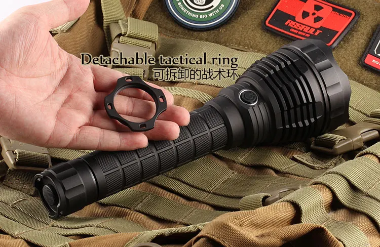 Светодиодный фонарик Convoy L6 CREE XHP70 дальний тактический фонарь макс. 3800 лм для охоты