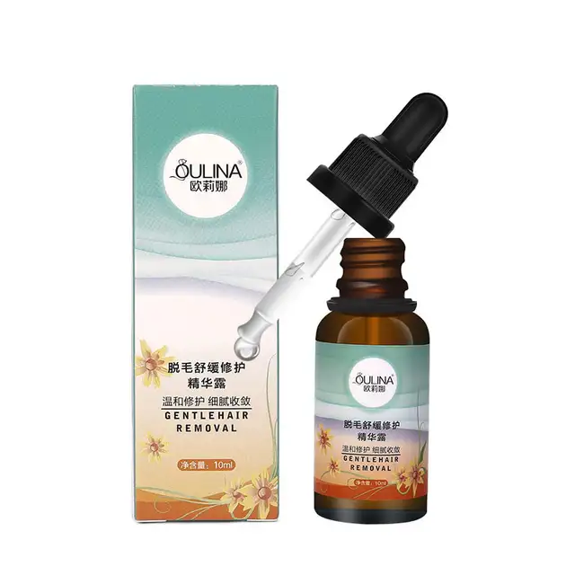 Natural Permanent Hair Removal Serum Stop Hair Growth Inhibitor
