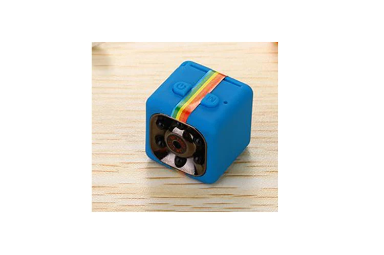 Семейная мини-камера безопасности, маленькая камера 1080 p для ночного видения, видеокамеры, микро-видеокамера, цифровая видеокамера, видеорегистраторы - Цвет: blue no TF card