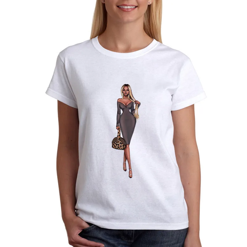 

beyonce women New Arrival Summer fashion High Quality t shirt casual white print O-Neck print female women top tees wt5321