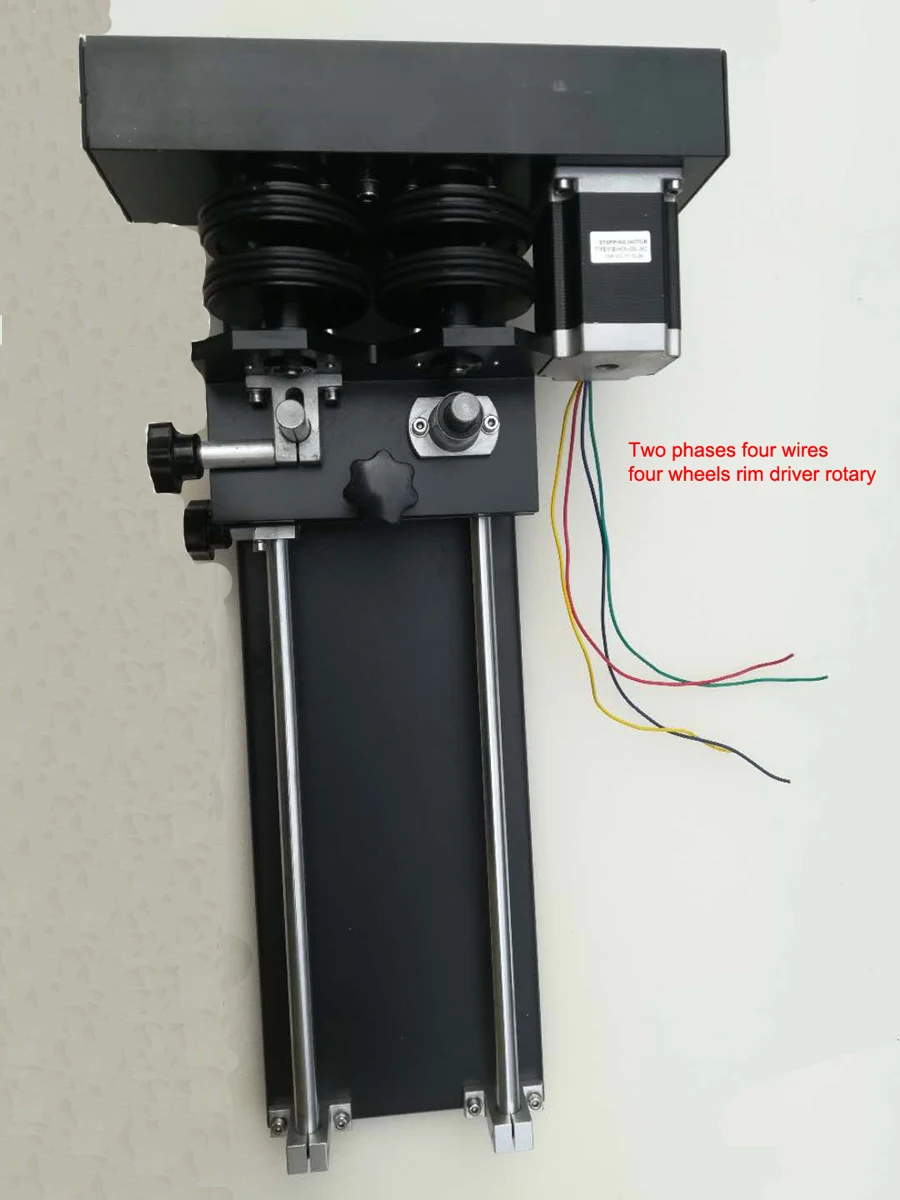 2 phases 4 wires four wheels laser rotary