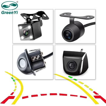 

GreenYi Intelligent Dynamic Trajectory Tracks Vehicle Rear View Camera HD Car Reverse Camera Auto Waterproof Parking Assistance
