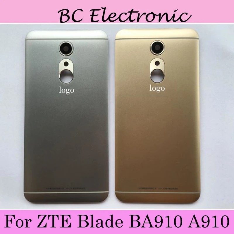 Задняя крышка с логотипом для ZTE Blade BA910 A910 корпус двери чехол со стеклом задней