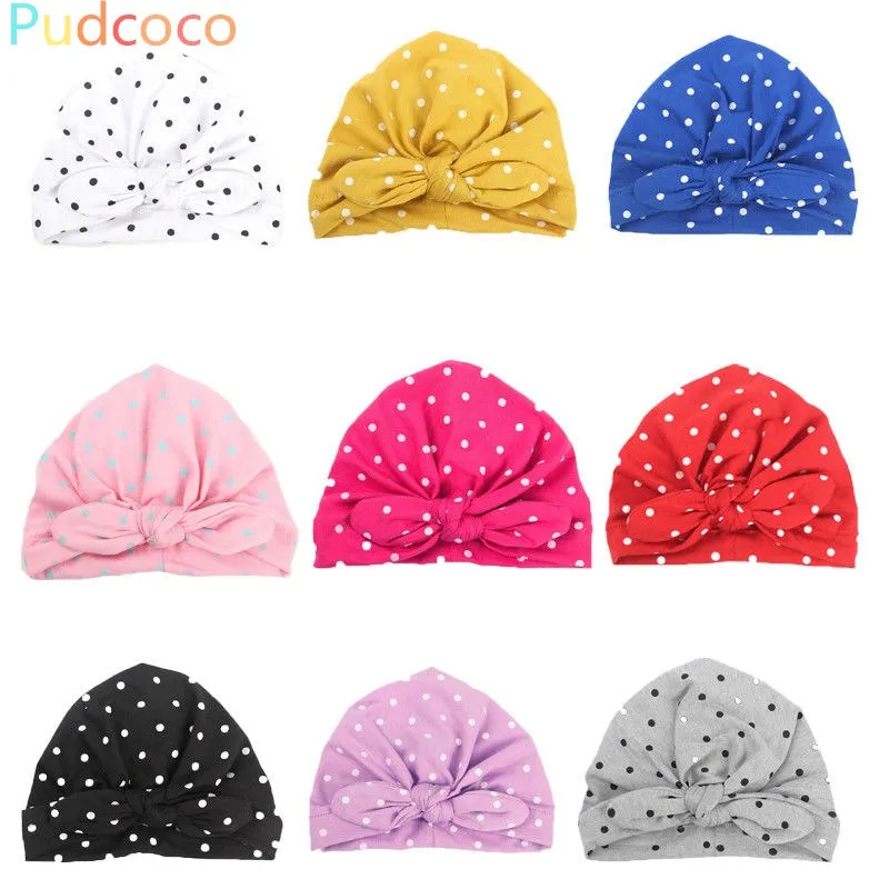 

Newborn Stripe Bowknot Beanie Hat Infant Comfy BABY Cap