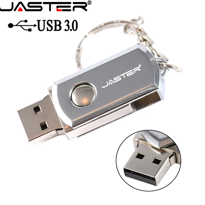 JASTER нержавеющая сталь USB Flash Drive 3 0 Флешка с брелок 128 Гб 64 32 16 8 4 Memory Stick|USB